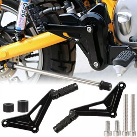 Rudyness US Passenger Footrest Rear Foot Pegs Bracket For Honda 2018-2022 Monkey 125