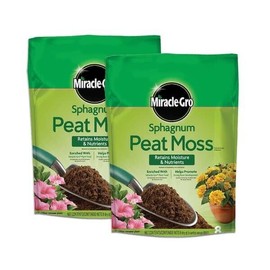 Miracle-Gro 16 Qt. Sphagnum Peat Moss (2-Pack)