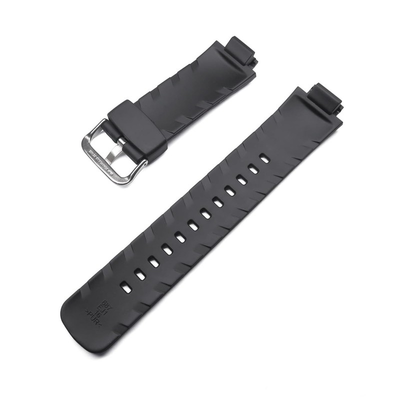 Timewheel Replacement Black Watch Band Compatible for Casio G Shock