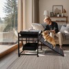 NAILDOKI Movable Structure Pet Stairs Ramp with Cats/Dogs Chair with