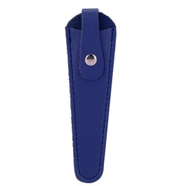 Salon Hair Scissor Bag, Scissors Safety Sheath Bag, Professional PU Leather Scissors Bag Portable Scissors Storage Holder, Holster Organizer Hairdressers Tools(blue)