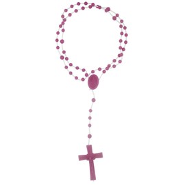 Plastic Economy Rosary - Made in Italy (Purple)