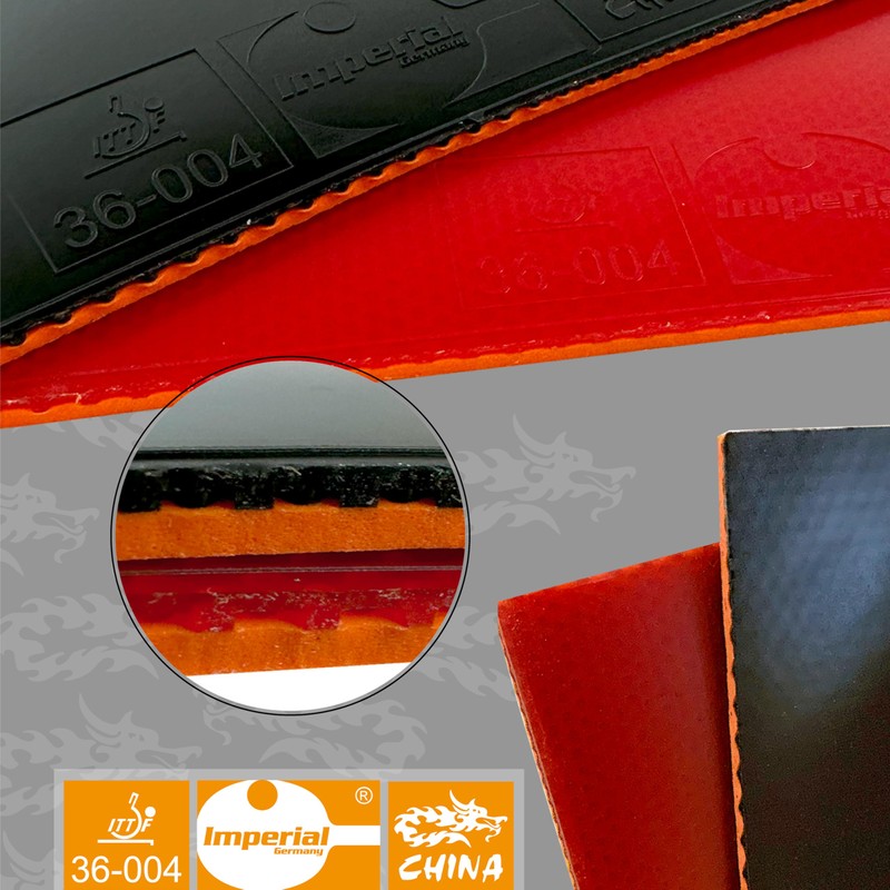 Imperial China Orange Sponge (2.0 mm - Red) | -