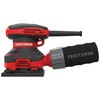 CRAFTSMAN Electric Sander, 1/4 inch Sheet, 13,500 OPM, 2 Amp,