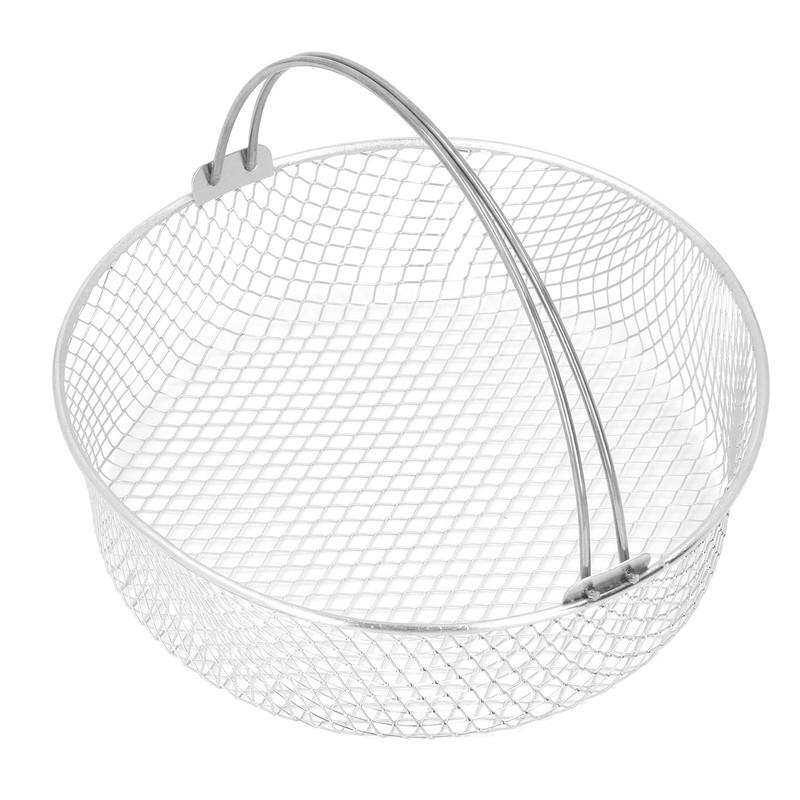 Fry Basket Stainless Steel with Handle Kitchen Fry Mesh Basket
