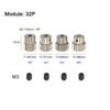 QUARKZMAN 32P Pinion Gear Set 3.175 mm (1/8 Inch) Shaft