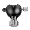 LEOFOTO YB-75SK 75mm Leveling Half Ball Adapter & Arca/RRS Compatible