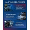 KAX A/C Air Conditioning Compressor Clutch Kit Fits for Impreza