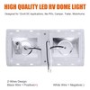 Facon 6 Pack LED RV Pancake Light Square Ceiling Dome
