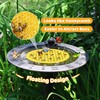 DECOHS 4 Pack Floating Bee Island- 7.87 Inch EVA Foam