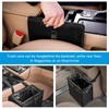 MUQIDA Foldable Car Trash Can, Waterproof Large Capacity Automotive Hanging