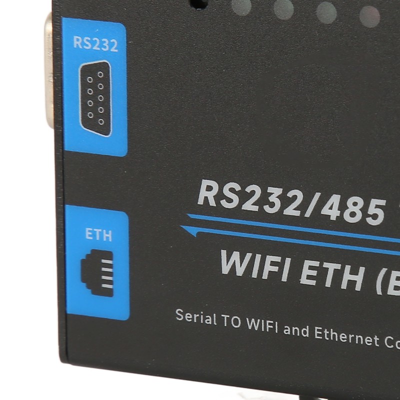 RS232 RS485 Serial to Ethernet Adapter Professional Transparent Transmission Serial