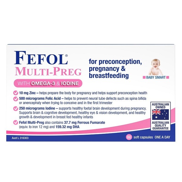 Fefol Multi-Preg Soft Cap X 60