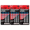 15 x TopsTools T118A Jigsaw Blades Compatible with Bosch, Dewalt,