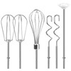 doufuhua Hand Mixer Attachments Beater, Whisk, Blending Rod and Dough
