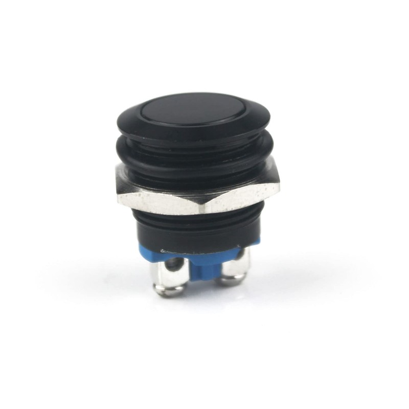 16mm Momentary Push Button Switch (3 Pack) - IP65 Waterproof,