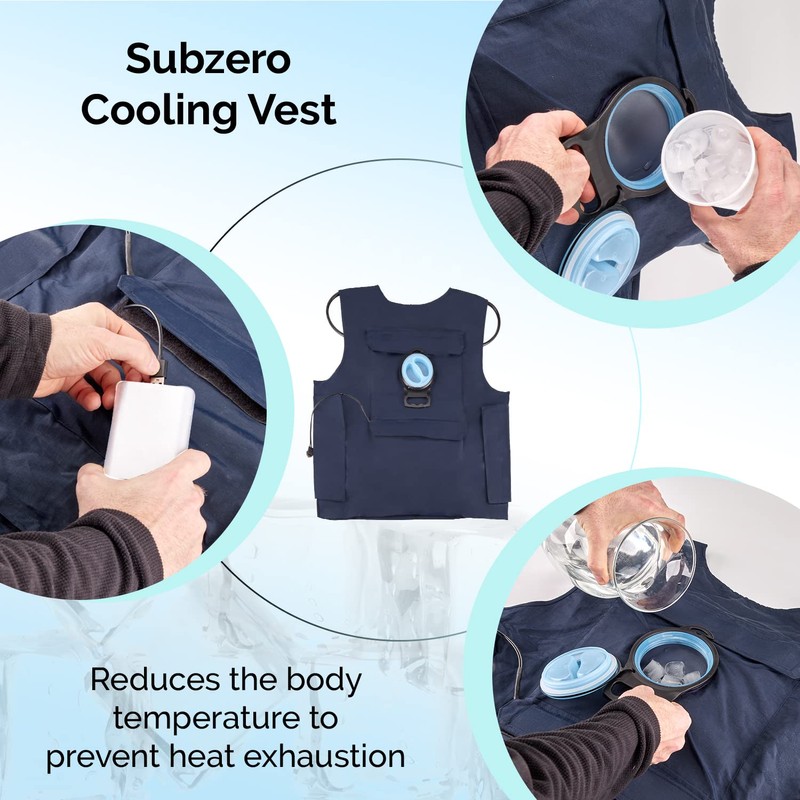 M PAIN MANAGEMENT TECHNOLOGIES SubZero Vest - Core cooling vest