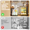 2 Pack Under Sink Organizer, 2-Tier Pull Out Cabinet Organizer,