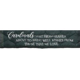 Carson Red Cardinal Loss of Loved One Memorial Keepsake Quilt-Comfort Sympathy Blanket