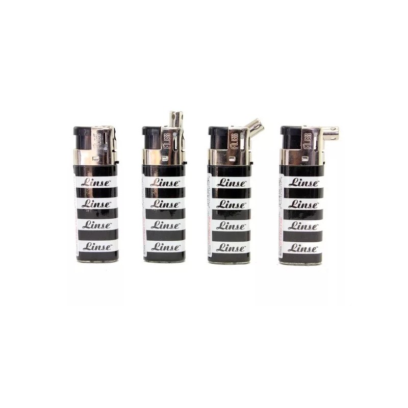 Linse 100 Disposable Lighters - Linse Brand - Adjustable Flame