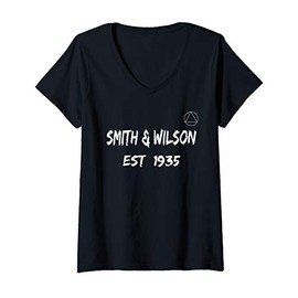 Womens Smith & Wilson Est 1935 AA Founders V-Neck T-Shirt