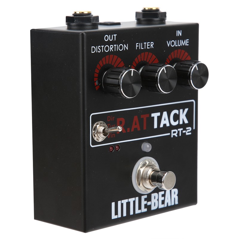Guitar Distortion Effector Electric 3‑Level for RAT Tone Single Effect