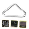 Sosoport 36Pcs Portable Triangle Buckles for Trampolines Durable V Shaped