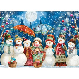 Christmas Jigsaw Puzzles 1000 Piece for Adults-Snowman Party Christmas puzzle adults 1000 piece puzzle 2025 Christmas jigsaw puzzles 1000 Piece for Adults