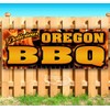 Oregon Bbq Banner 13 oz | Non-Fabric | Heavy-Duty Vinyl