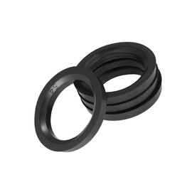 Partuto 4pcs Plastic 73.1mm to 54.1mm Car Centric Rings Wheel Bore Spacer Replacement