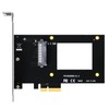 GLOTRENDS PU13 U.3 to PCIe 4.0 X4 Adapter for 2.5