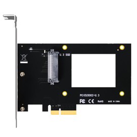 GLOTRENDS PU13 U.3 to PCIe 4.0 X4 Adapter for 2.5 Inch U.3 SSD, PCIe 4.0 X4 Full Speed