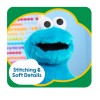 Handmade Cookie Monster Plush 15-Inch Sesame Street Stuffed New