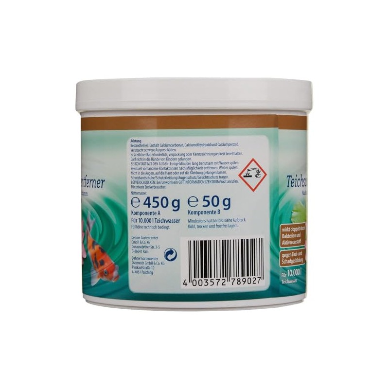 Dehner Aqua Pond Sludge Remover 500g Holds 10,000 Litres