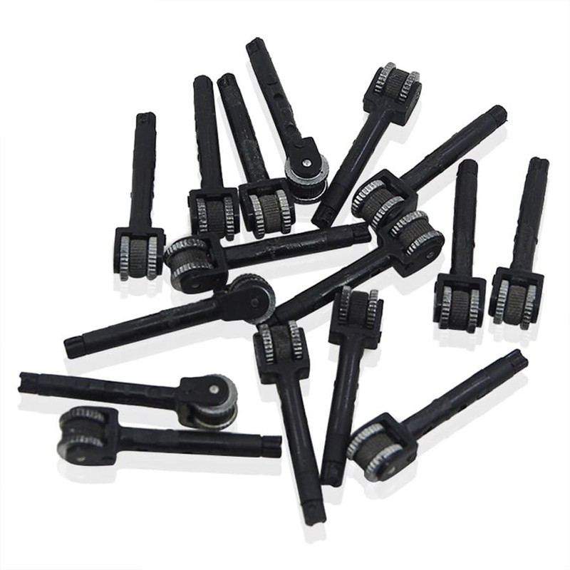 SquEqu 4 Pack Flint Wheel Replacement Barrel Friction Spark Striker