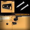 NDRUSH Door Hinge Pin Repair Kits Compatible with 2007-2018 Jeep