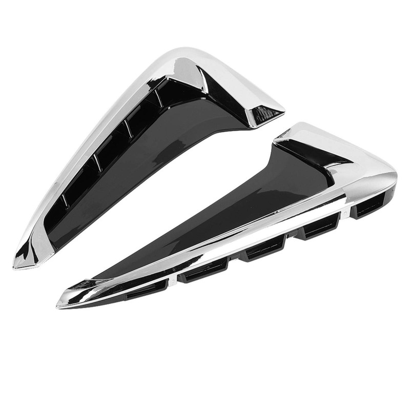 EVGATSAUTO Car mudguard side cover, 2 pieces ABS mudguard stickers,