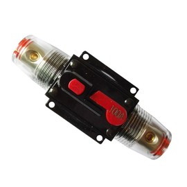 ZOOKOTO 100 Amp Circuit Breaker with Manual Reset Fuse Holder Solar Panel Fuse for Auto Car Marine Boat Stereo Switch Audio Inverter System Protection