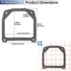 Replacement 7000 Valve Cover Gasket Compatible with Kohler 7000 Series Engine Valve Cover Gasket, Fits SV710 SV715 SV720 KT715 KT725 KT730 KT735 KT740 KT745 ZT710 19-26 Hp (3 Pack)