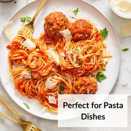 DeLallo Fat-Free Marinara Pasta Sauce, Made with Roma Tomatoes, Homestyle Pasta Sauce Recipe, Non-GMO, Gluten Free, Rich Vibrant Flavor, 24 oz Jar (6-Pack)