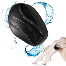 Tuofang Nano Hair Remover, Crystal Hair Remover, Hair Remover Without Shaving, Nano Hair Remover Stone, Crystal Hair Remover for Arms, Legs, Back, for Men and Women (Black)