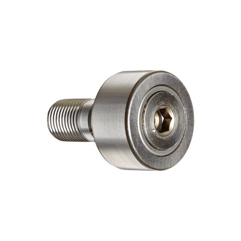 INA NUKR35 Cam Follower, Stud Type, Unsealed, Standard, Metric, Steel,