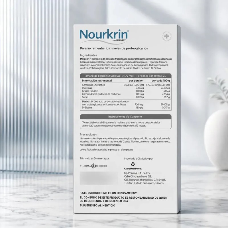 NOURKRIN - Man 60 Tabletas Anticaida Cara El Cabello -