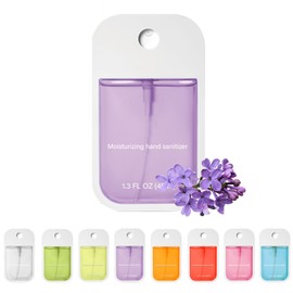 BGYL Power Mist Hydrating Hand Sanitizer Spray, Portable Travel-Size Hand Sanitizer Spray,8 Scents, 500-Sprays Each，Suitable for Both Adults and Children (Lavender)