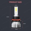 SHENKENUO 9007 HB5 LED Headlight Bulbs Conversion Kit High Low