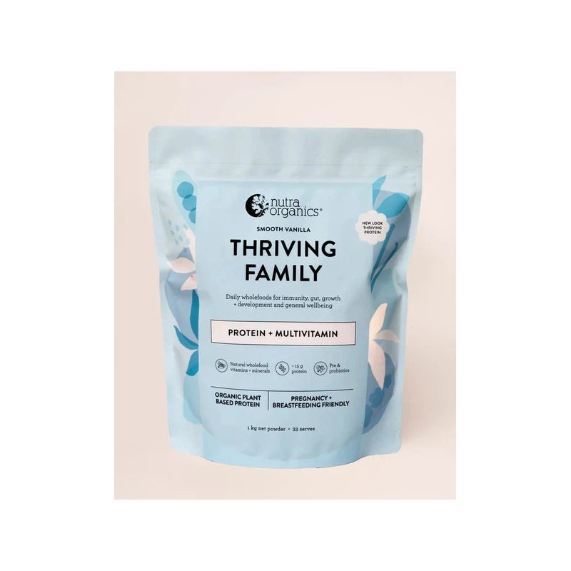 Nutra Naturals Thriving Family, Strawberries & Cream / 1kg