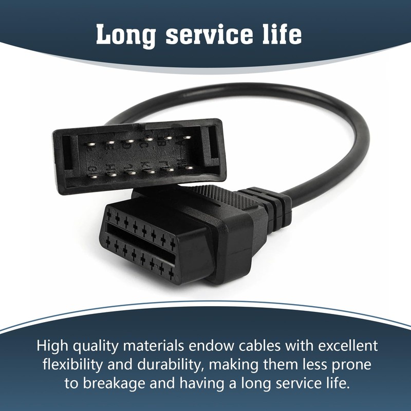 Flygun 1 PC OBD1 Scanner Connector, OBD1 to OBD2 GM