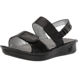 Alegria Verona Womens Sandal Braided Black 6 M US