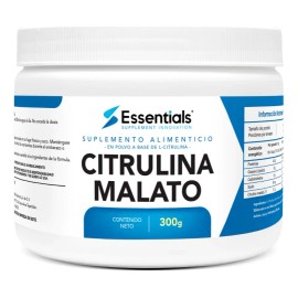 Essentials Citrulina Malato 300 Gr Sabor Sin sabor