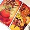 Day of the Dead Original Art 15 Postcard Set, Frida